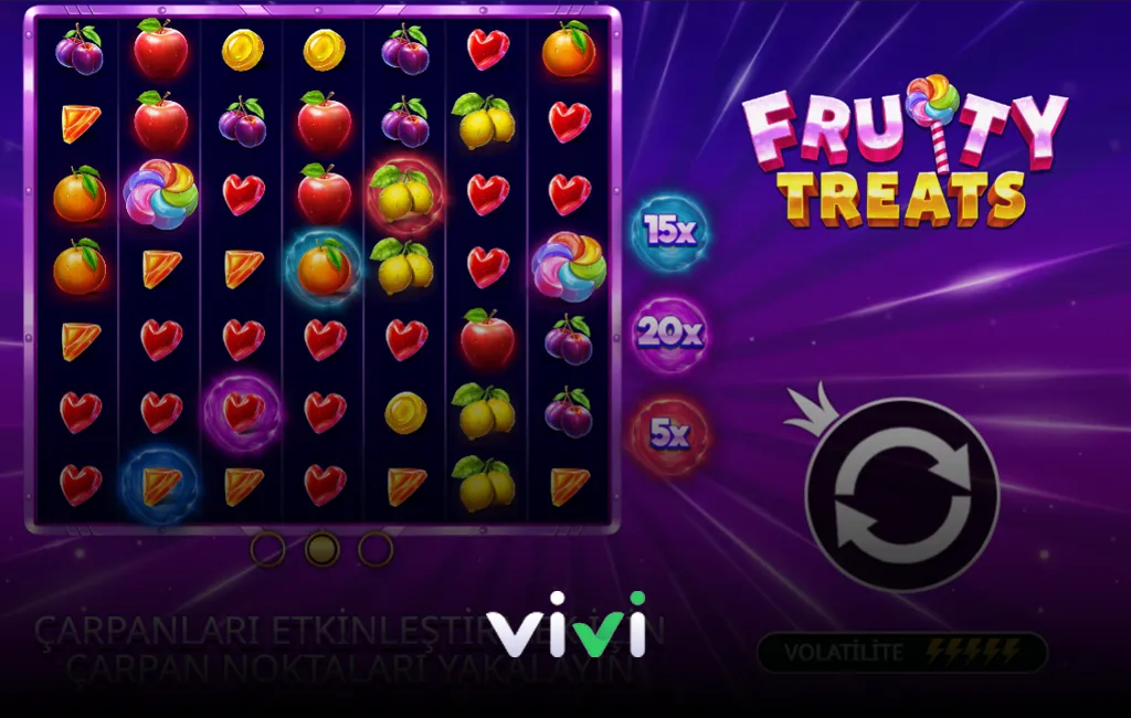 Vivi Casino Fruity Treats oyunu